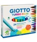 ΜΑΡΚΑΔΟΡΟΙ ΧΟΝΔΡΗΣ ΓΡΑΦΗΣ GIOTTO TURBO MAXI 24 ΧΡΩΜΑΤΑ (455000)