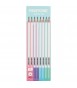 ΜΟΛΥΒΙΑ PANTONE HB ΣΕΤ 8 ΤΕΜΑΧΙΑ ΣΕ ΠΑΣΤΕΛ ΧΡΩΜΑΤΑ  PT84015552